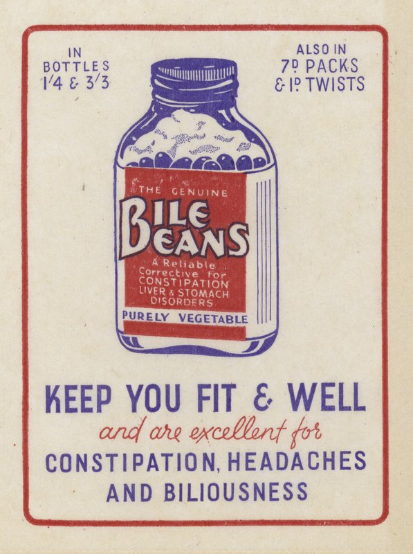 Propaganda para Bile Beans de English School