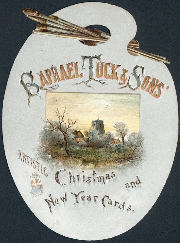 Anúncio para Raphael Tuck & Sons de English School