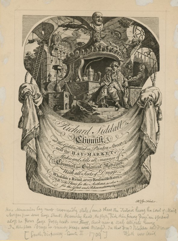 Anúncio para Richard Siddall de English School