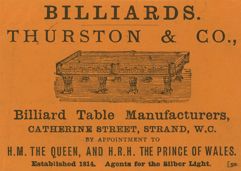 Anúncio para Thurston & Co de English School