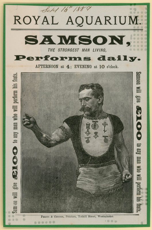 Propaganda para Samson de English School