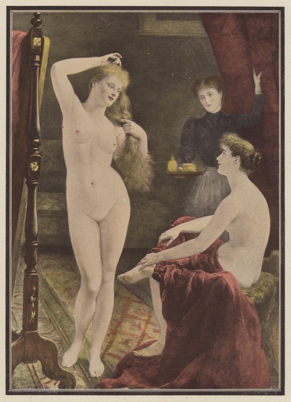Após o banho (cor litho) de English School