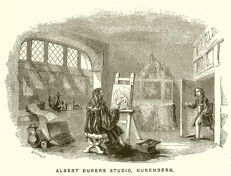 Albert Durers Studio, Nuremberg de English School