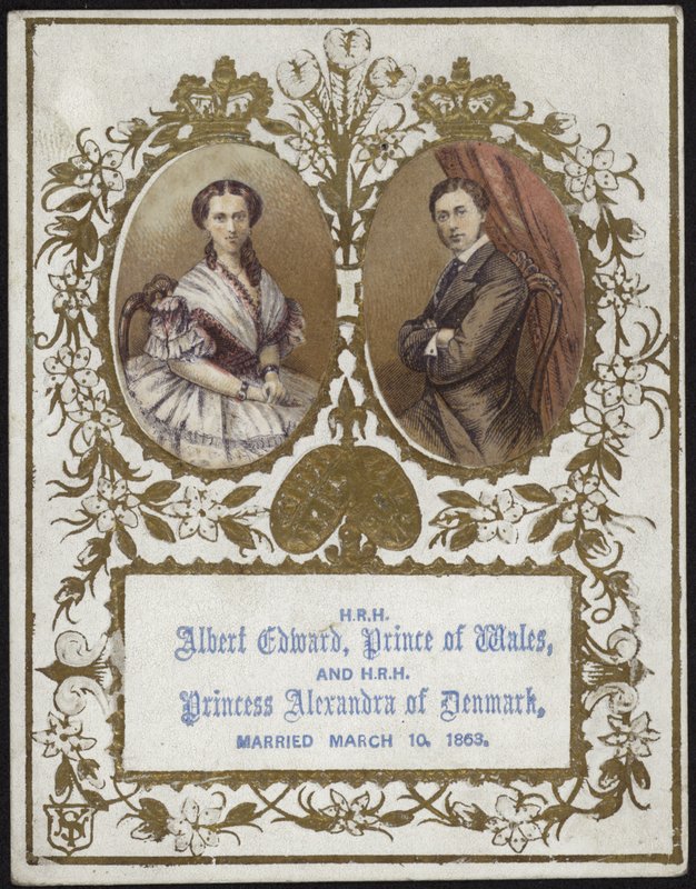 Albert Edward, Príncipe de Gales e Princesa Alexandra da Dinamarca de English School