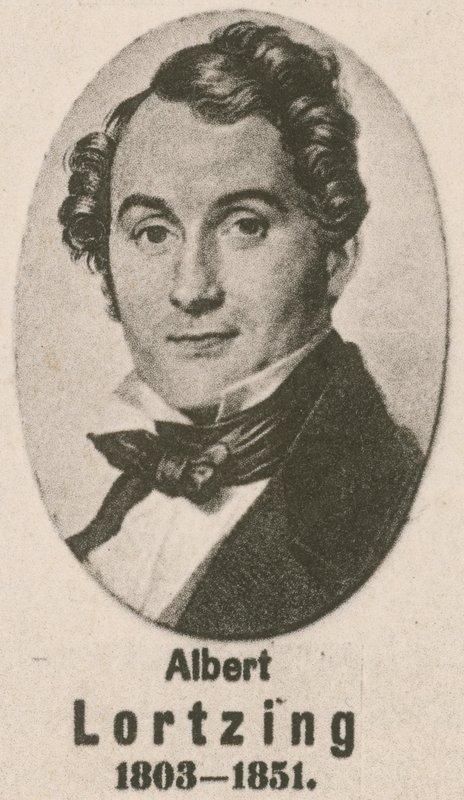 Albert Lortzing (gravura) de English School