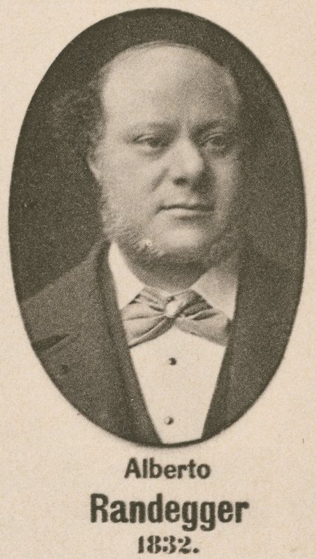 Alberto Randegger (gravura) de English School