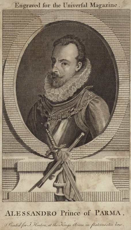 Alessandro Farnese, Príncipe de Parma de English School