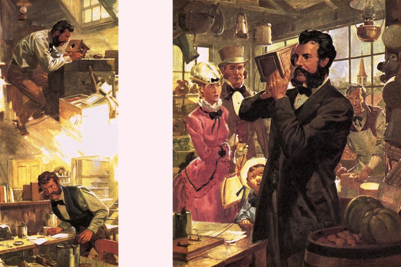 Alexander Graham Bell - o primeiro telefonema de English School
