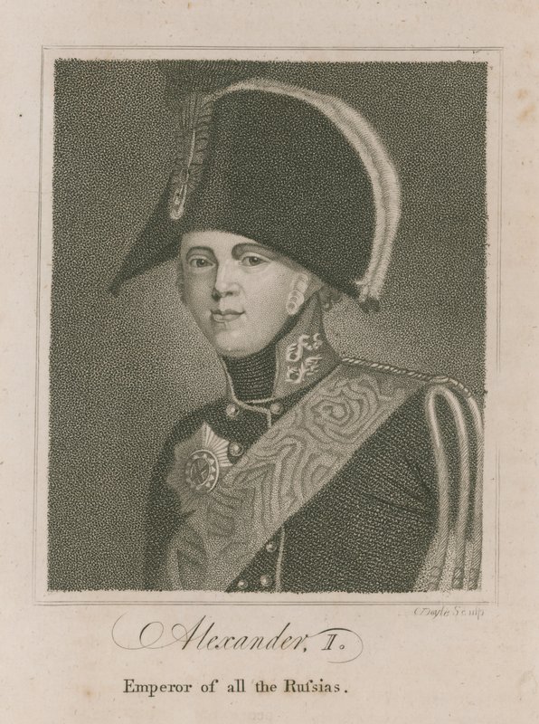 Alexandre I, Imperador de todas as Russias de English School
