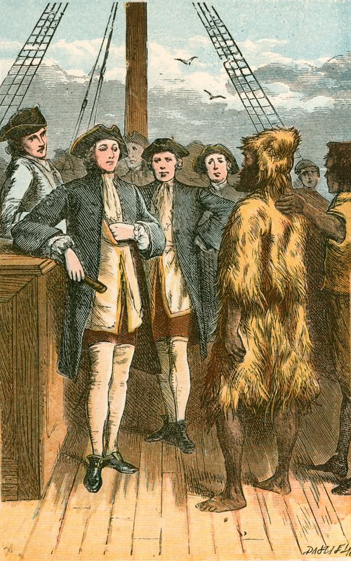 Alexander Selkirk trouxe a bordo de English School