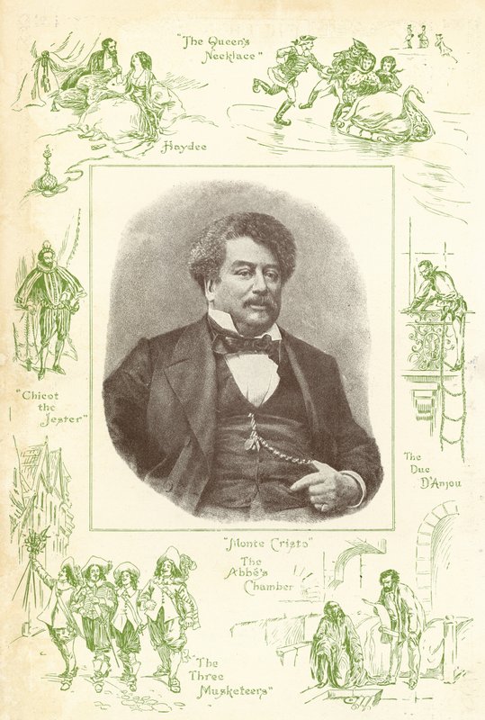 Alexandre Dumas, autor de O Conde de Monte Cristo de English School