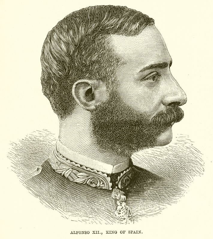 Alfonso XII, rei da Espanha de English School