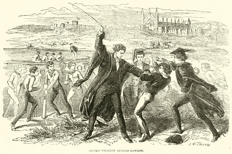 Alfred Wharton ataca Dawlish de English School