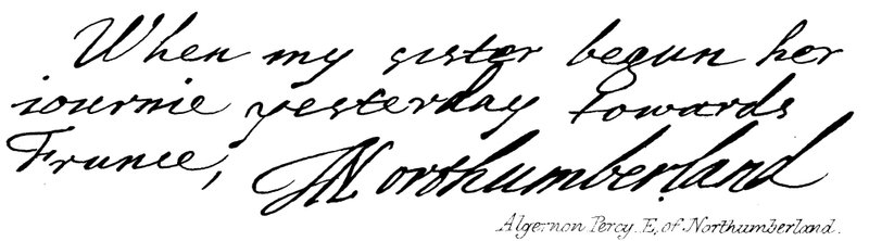 Algernon Percy, E de Northumberland de English School