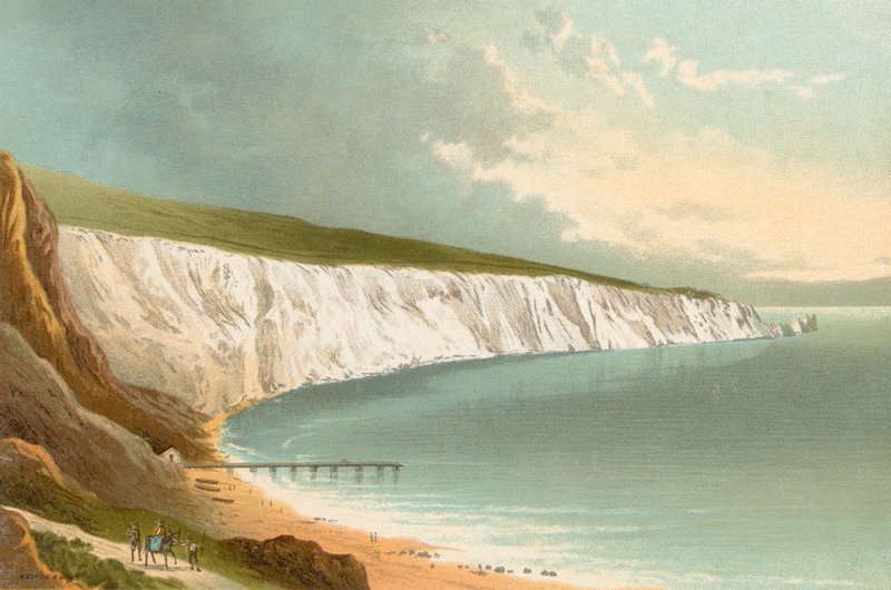 Baía de Alum - Ilha de Wight de English School
