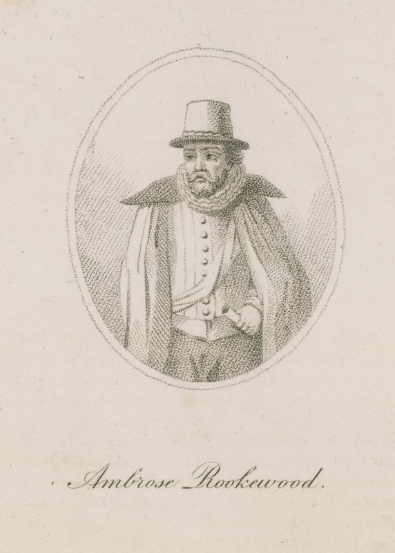 Ambrose Rookewood, um membro do lote da pólvora de English School