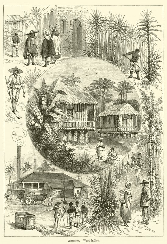 América, Índias Ocidentais (gravação) de English School