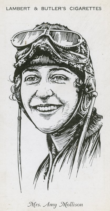Amy Mollison, aviadora inglesa de English School