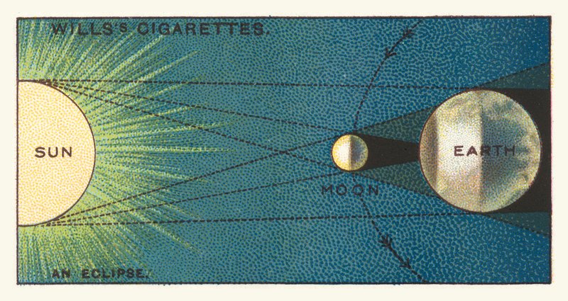 Um Eclipse (cromolitografia) de English School