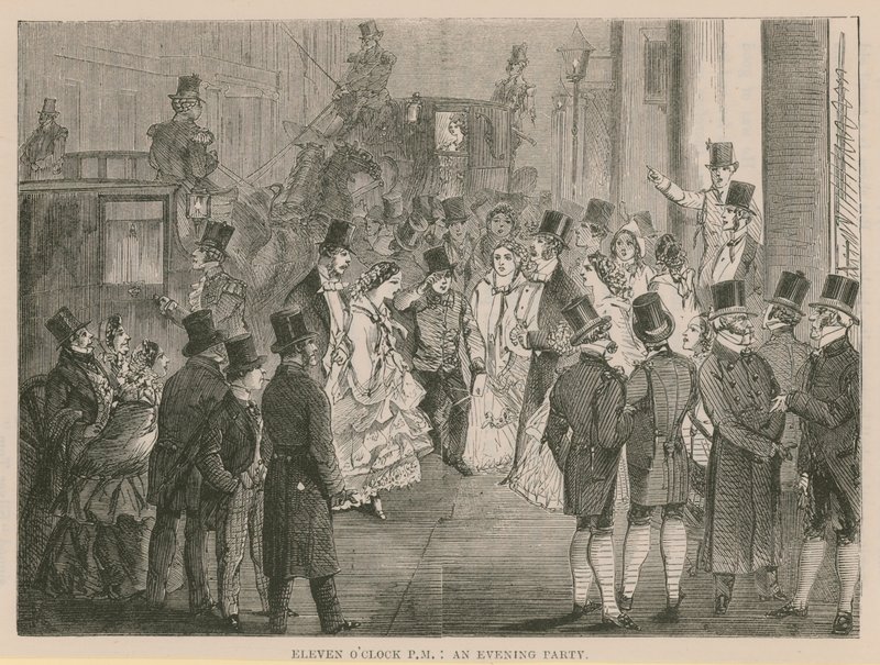 Uma festa à noite de English School
