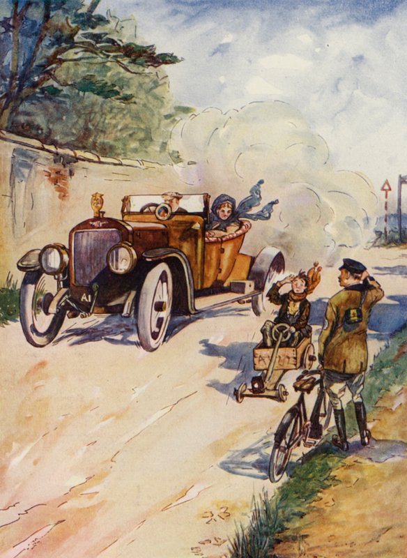 Um Rival Impudente (cor litho) de English School