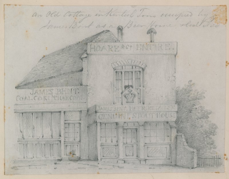 Uma antiga casa de campo em Kentish Town de English School