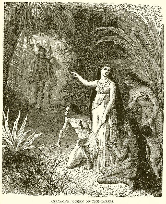 Anacaona, rainha dos caribes de English School
