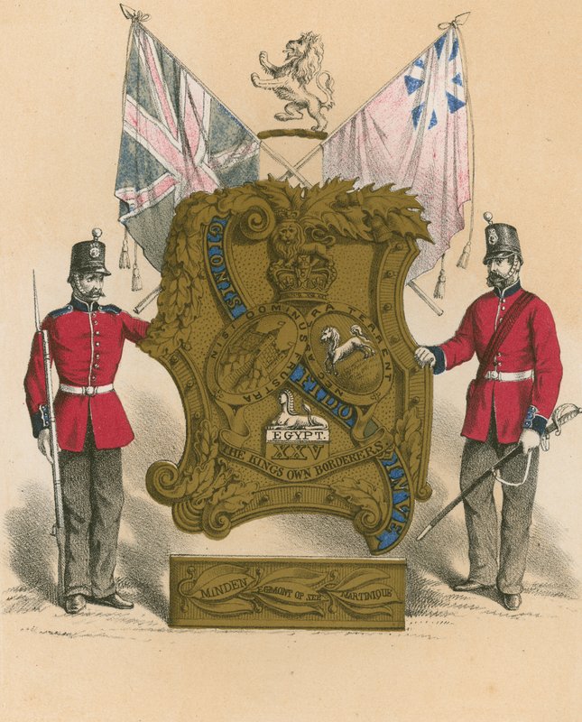 Distintivo Antigo do Vigésimo Quinto, ou Fronteiras Próprias do Rei de English School