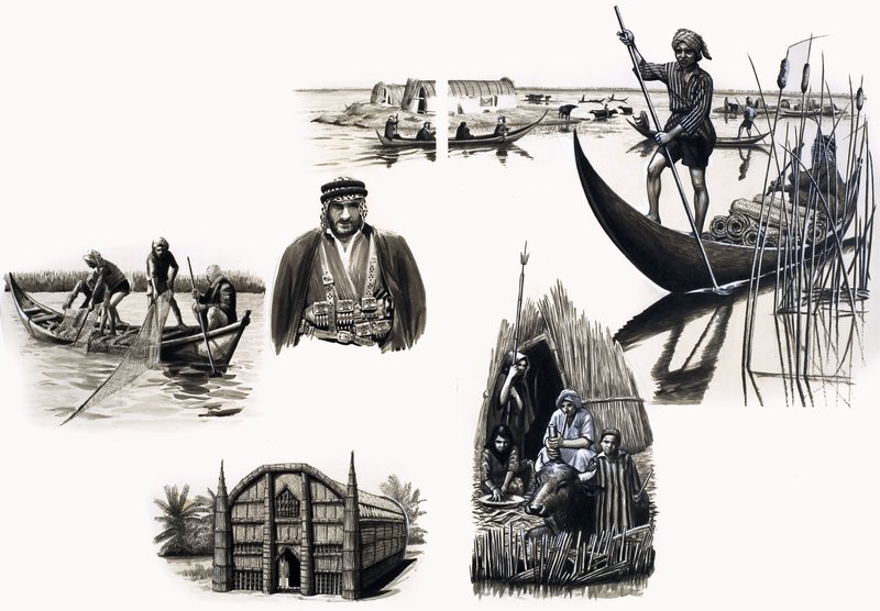 Povos Antigos do Mundo: Homens das Ilhas Caseiras de English School
