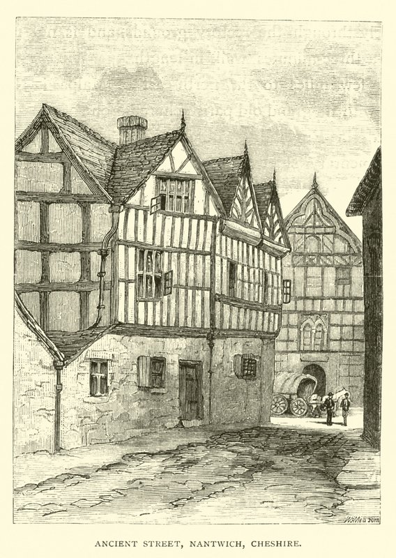 Rua antiga, nantwich, cheshire de English School