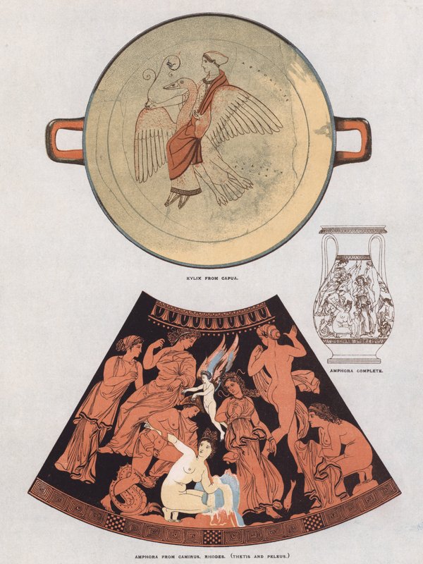 Cerâmica antiga (cor litho) de English School