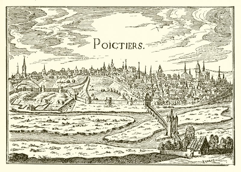 Visão antiga de poitiers de English School