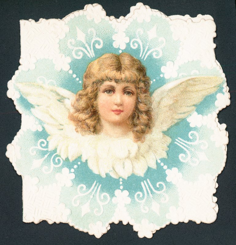 Cara do anjo, cartão de Natal de English School