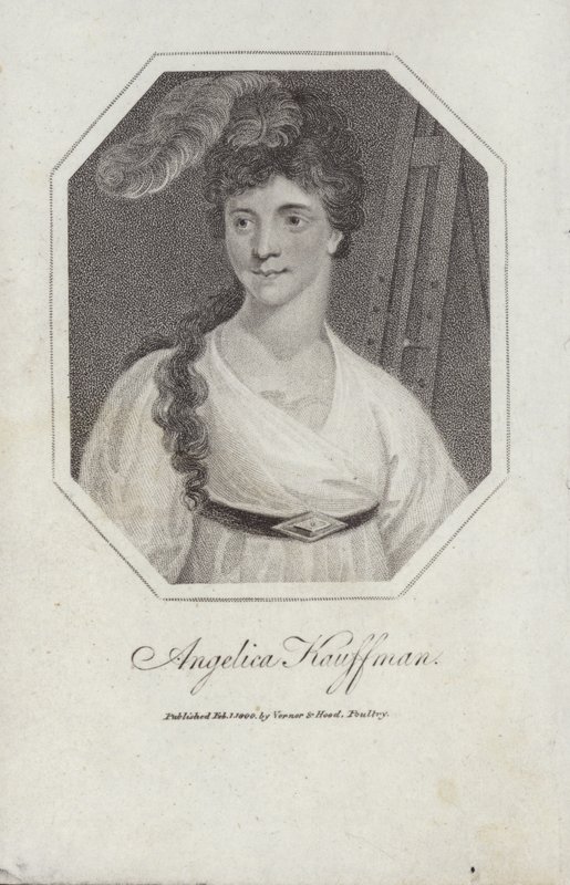 Angelica Kauffman, nascida Maria Anna Angelika Angelica Katharina Kauffman de English School