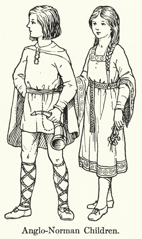 Crianças Anglo-Normandas de English School