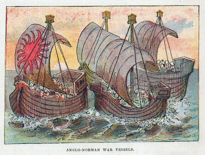 Embarcações de guerra anglo-normandas de English School