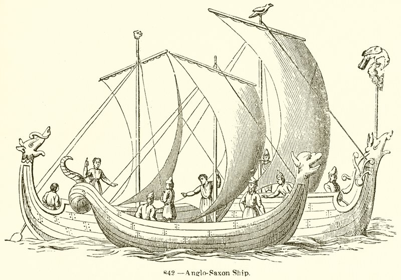 Navio Anglo-saxão de English School