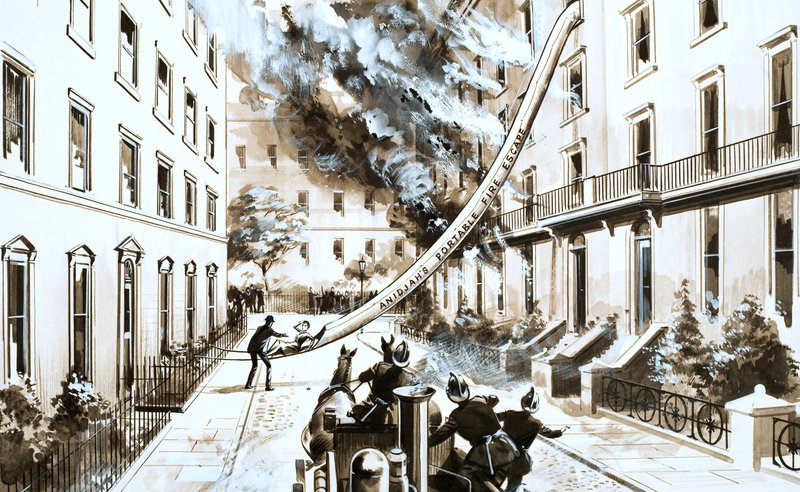 Anidjahs Portable Fire Escape de English School