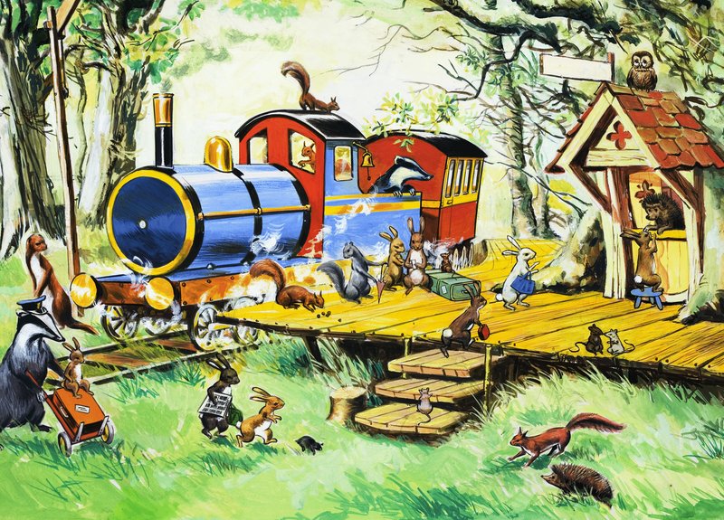 Estação Ferroviária de animais de English School