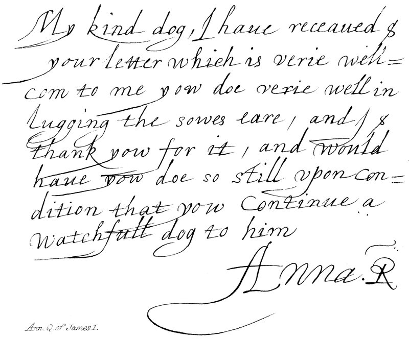 Ann, Q de James I de English School
