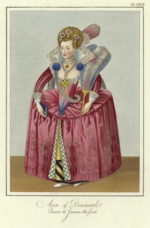 Ana da Dinamarca, rainha de James I da Inglaterra de English School