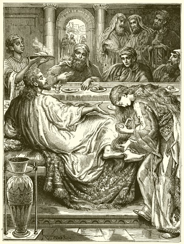Unção dos pés de Jesus de English School