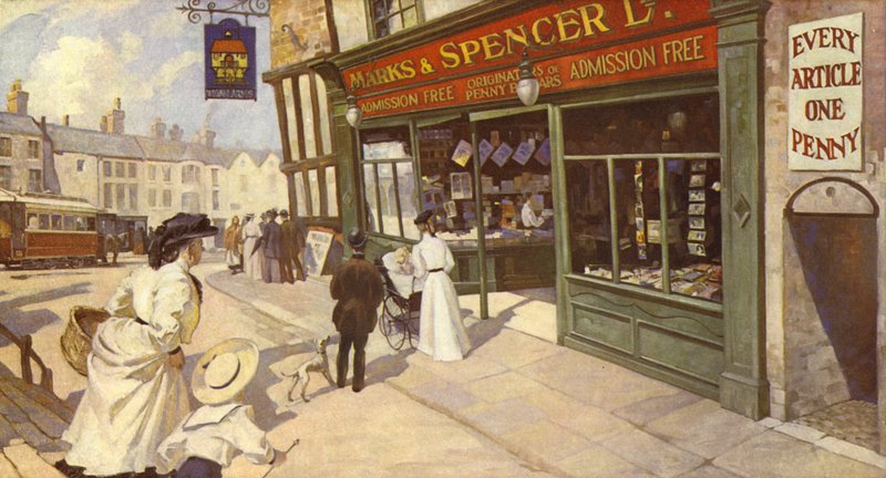 Outro tipo de loja semiaberta, 1900 de English School