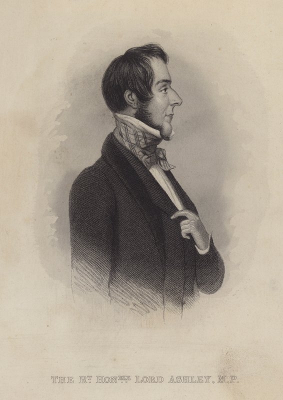 Anthony Ashley-Cooper, Lord Ashley, político inglês, reformador social e filantropo de English School