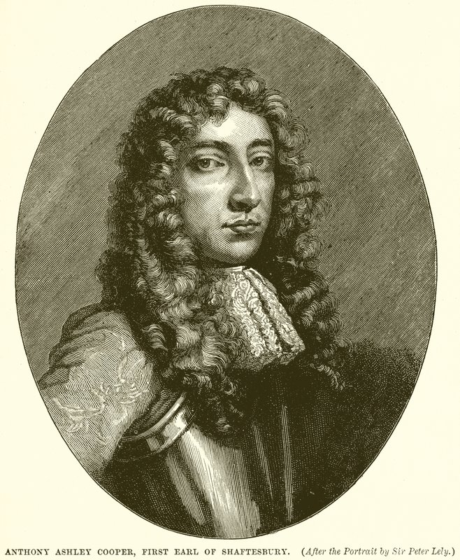 Anthony Ashley Cooper, Primeiro Conde de Shaftesbury de English School