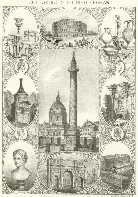 Antiguidades da Bíblia - romano de English School