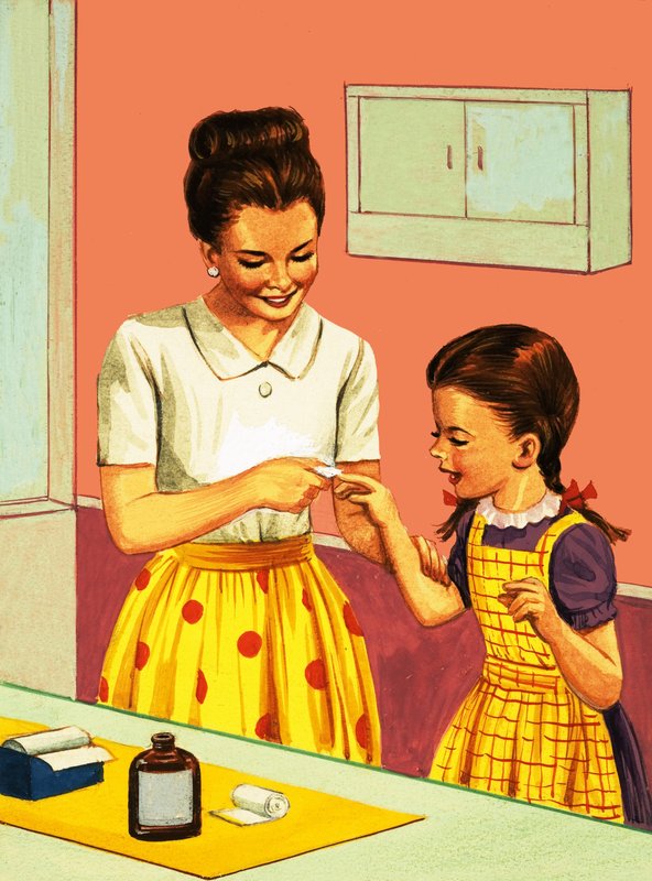 O anti-séptico é usado para parar infecções de English School