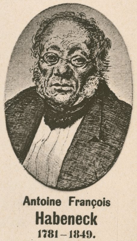 Antoine Francois Habeneck (gravura) de English School