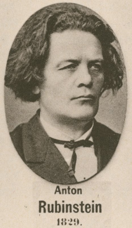 Anton Rubinstein (gravura) de English School