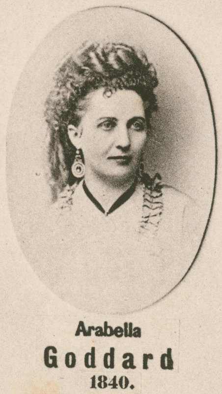 Arabella Goddard (gravura) de English School
